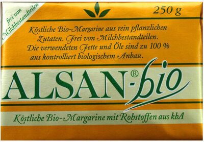 Bio Alsan Margarine 250g