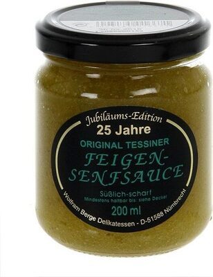 Wolfram Berge Tessiner Feigen-Senfsauce 200ml