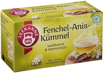 Teekanne Fenchel Anis-Kümmel 20ST 60g