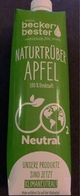 becker's bester Apfelsaft trüb 1l EW