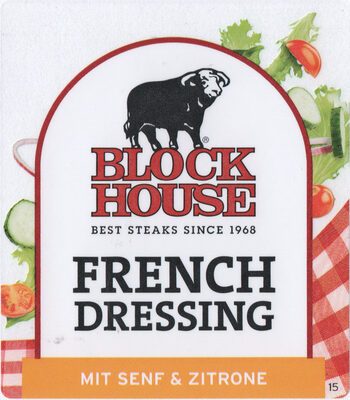Block House French Dressing 250ml