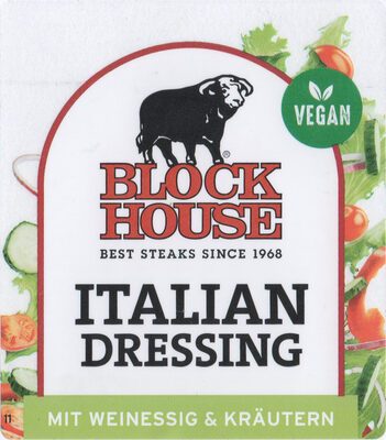 Block House Italian Dressing 250ml