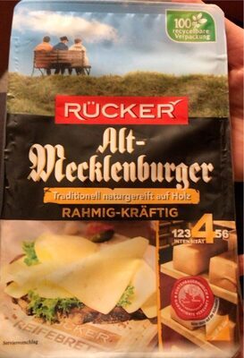 Rücker Alt Mecklenburger Rahmig Kräftig 60% Doppelrahmstufe 100g