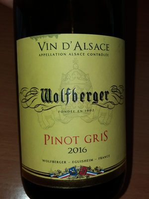 Wolfberger Pinot Gris AOP 0,75l