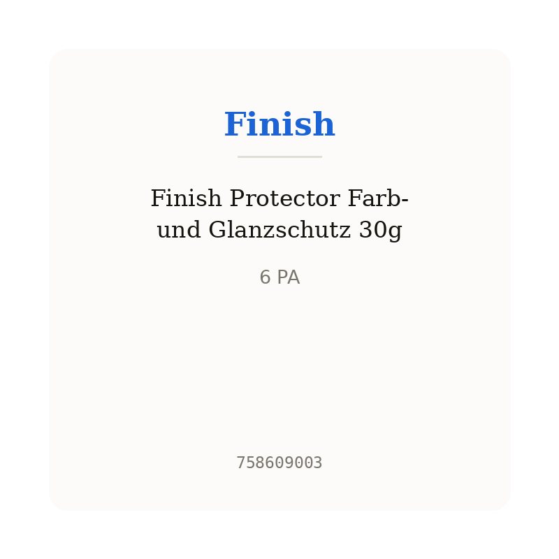 Finish Protector Farb- und Glanzschutz 30g