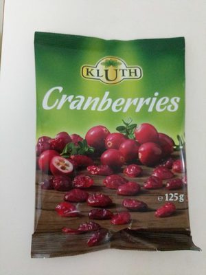 Kluth Cranberries ungeschwefelt 125g