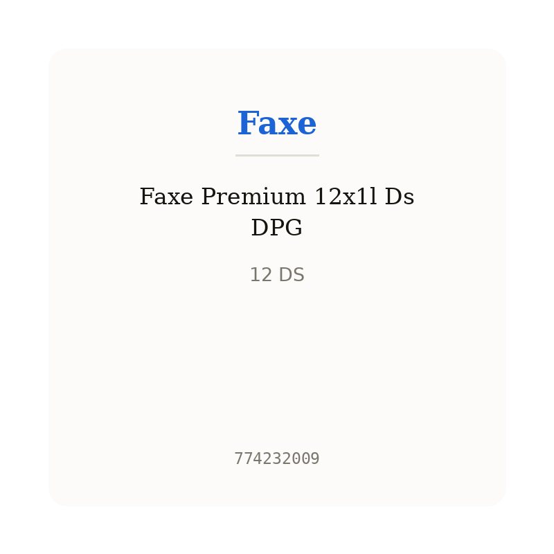 Faxe Premium 12x1l Ds DPG
