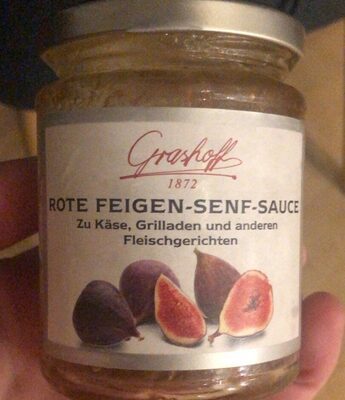 Grashoff Feigen-Senfsauce rot 200ml