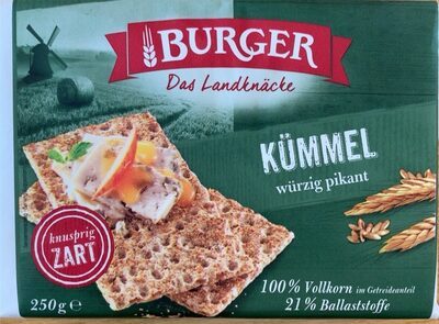 Burger Kümmel Knäckebrot 250g