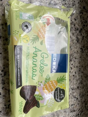 EDEKA Herzstücke Gelee-Ananas-Ecken 250g