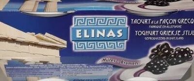 Elinas Griechische Art Joghurt Brombeer 9,4% 4x150g