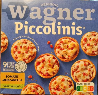 Wagner Piccolinis Tomate Mozzarela 9x30g
