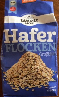 Demeter Bauck Mühle Haferflocken Großblatt 500g