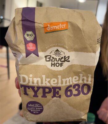 Demeter Bauck Mühle Dinkelmehl Type 630 1kg