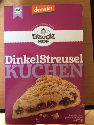 Demeter Bauckhof Backmischung Dinkel-Streuselkuchen 425g