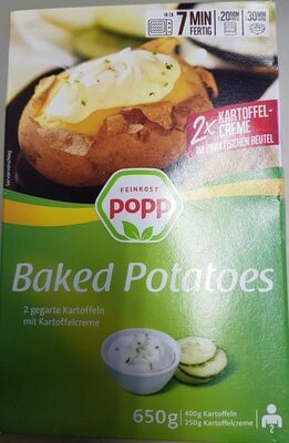 Popp Baked Potato mit Kartoffelcreme 650g