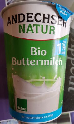 Bio Andechser Natur Buttermilch 500g