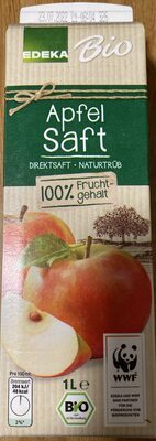 Bio EDEKA Apfelsaft Direktsaft naturtrüb 1l