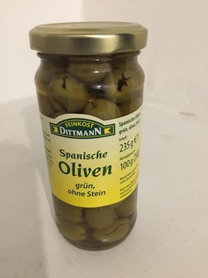 Feinkost Dittmann Oliven Grün ohne Stein 235g
