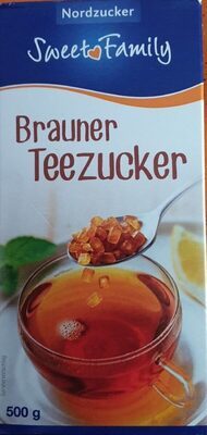 Sweet Family Nordzucker Brauner Teezucker 500g