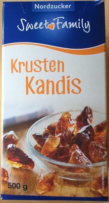 Sweet Family Nordzucker Krustenkandis braun 500g