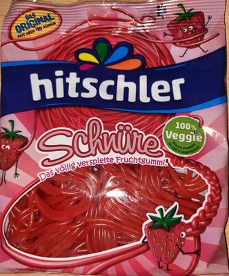 Hitschies Erdbeer-Schnüre 125g