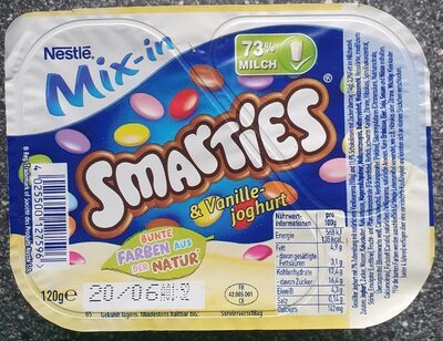 Nestle Vanillejoghurt Smarties 120g