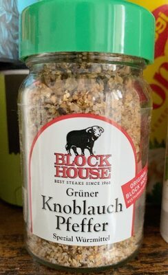 Block House Grüner Knoblauchpfeffer 50g