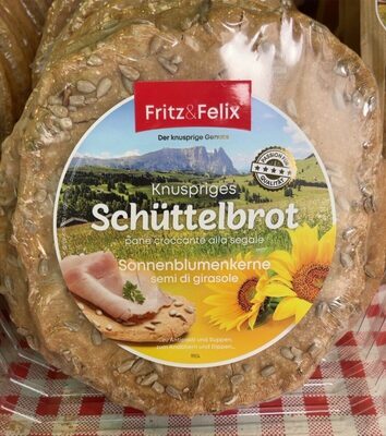 Fritz+Felix Sonnenblumenkern-Schüttelbrot 150g