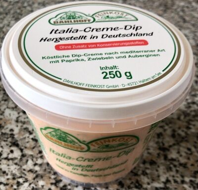 Dahlhoff Feinkost Italia-Creme-Dip 250g