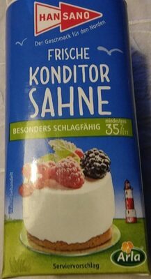 Hansano Frische Konditorsahne 35%330g
