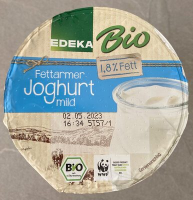 Bio EDEKA Naturjoghurt 1,8% 500g