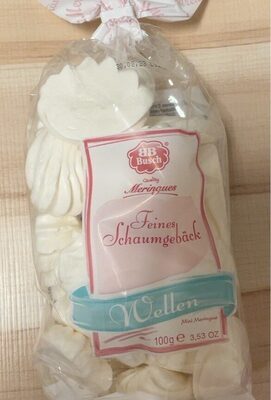 Busch Baiser Wellen Weiß 100g