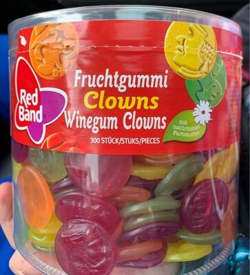Red Band Fruchtgummi Clowns 300ST 1350g