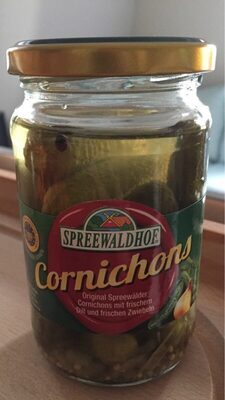 Spreewaldhof Cornichons (Spreewälder Gurken) 330g