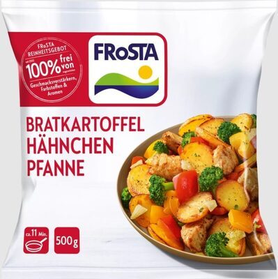Frosta Bratkartoffel /Hähnchen Pfanne 500g