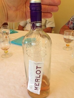 Grand Sud Merlot rose trocken 1l