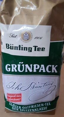 Bünting Grünpack Schwarzer Tee 500g