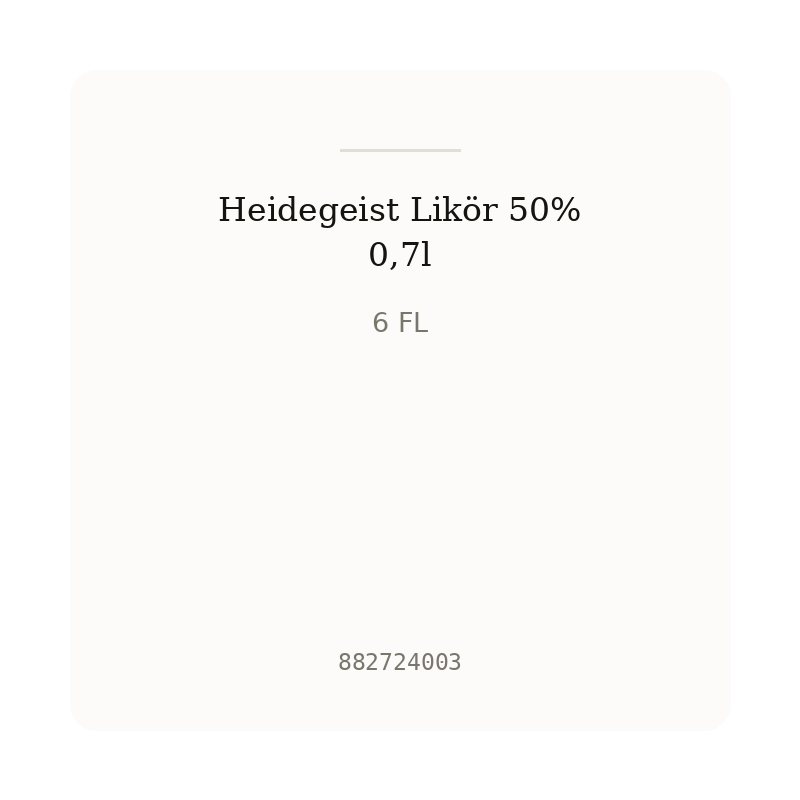 Heidegeist Likör 50% 0,7l