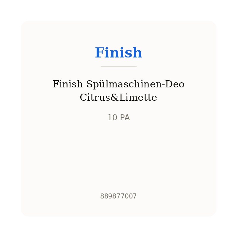 Finish Spülmaschinen-Deo Citrus&Limette