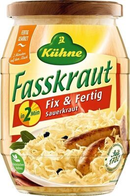 Kühne Fasskraut in 2Minuten Fix&Fertig 680g