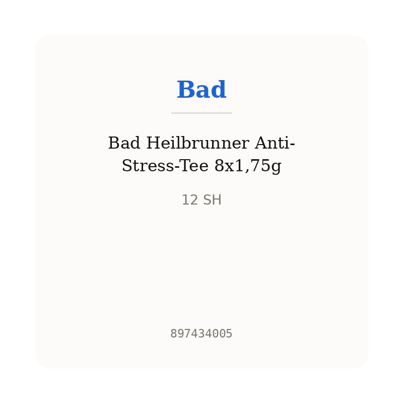 Bad Heilbrunner Anti-Stress-Tee 8x1,75g