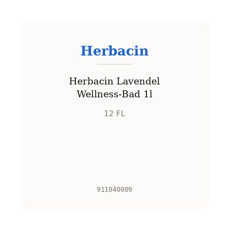 Herbacin Lavendel Wellness-Bad 1l