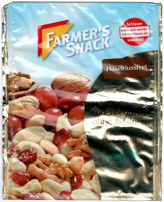 Farmer's Snack Studentenfutter ohne Rosinen 125g