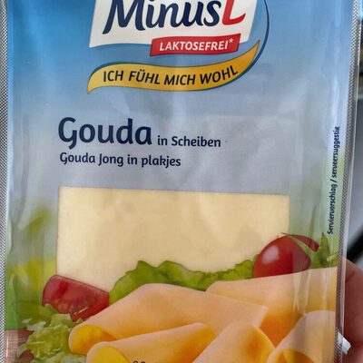 MinusL Gouda in Scheiben 48% Fett i.Tr.150g